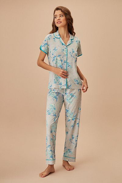 SUWEN Melani Masculine Pajama Set