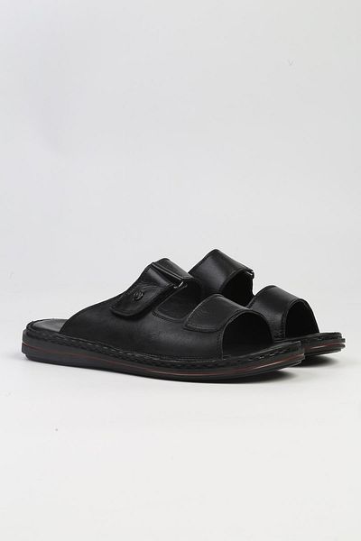Pierre Cardin ® |   PC-5111-3892 Μαύρες-Ανδρικές Παντόφλες
