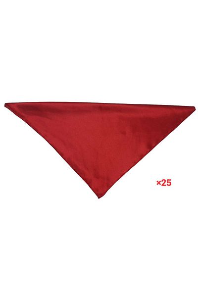 OTOTEDARİK 23 April - 29 October Special Children's Scarf - 25 Pieces Unprinted