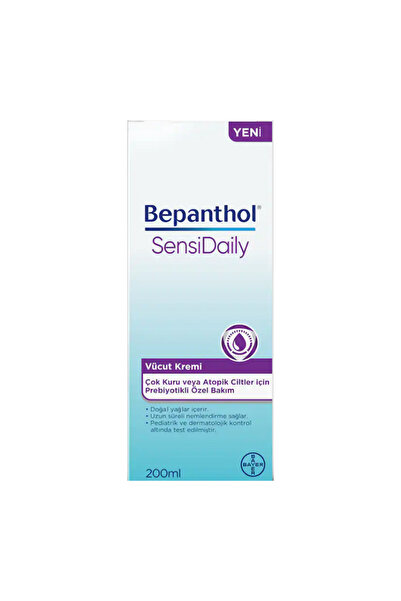 Bepanthol Sensidaily Moisturizing Body Cream 200 ml