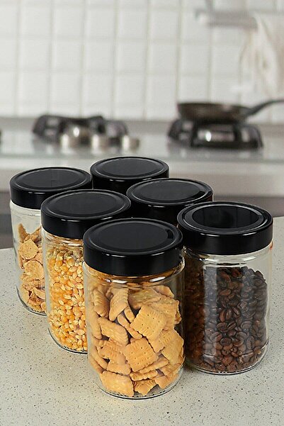 Cosiness 6 Lı Cam Kavanoz Set 660 Ml