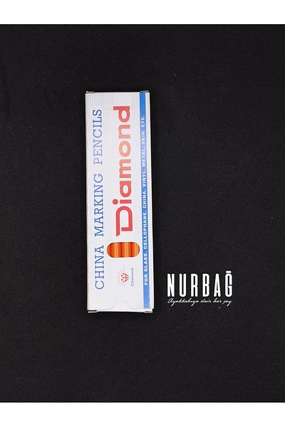 NURBAĞ DOKUMA DIAMOND COLORED LEATHER PENCE ORANGE X9003