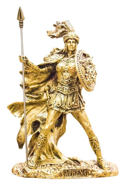 ArtemisDükkan Athena Savaş Ve Bilgelik Tanrıçası Heykeli 26 Cm