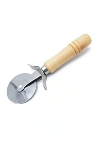 ELEGANCEV SPILL RULET WITH WOODEN HANDLE - PIZZA CUTTER