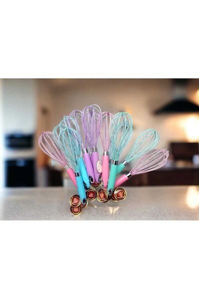 ÇEÇEN HOME (1 Piece) Silicone Beater Colorful Practical Egg Beater Dough Beater