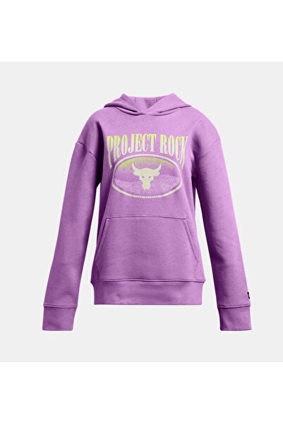 Under Armour Kız Çocuk Project Rock Campus Kapüşonlu Üst 1384028-560