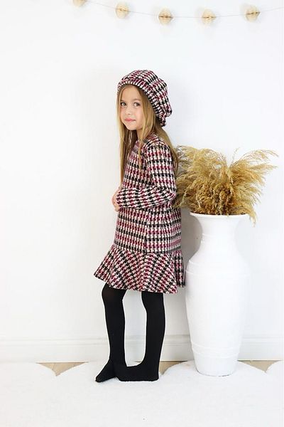 My Kids Wear Girl's Hat Flounce Trend Dress