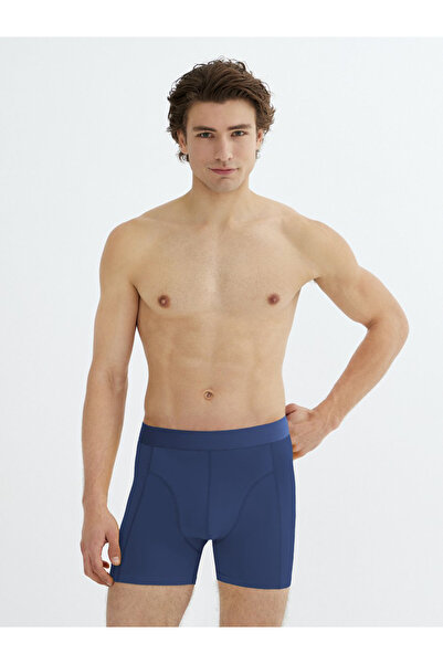 MİSTİRİK نموذج الخيزران العضوي ليكرا الخيزران النسيج الرجال الملاكم زلة اللون...