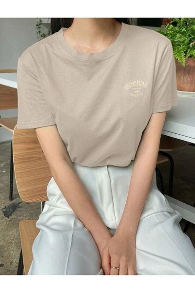 FAVORİST Μπλουζάκι SUNSHINE Printed Oversize