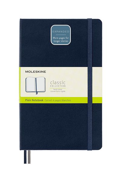 Moleskine Expanded Collection Notebook Large 13x21cm Hard Cover Unlined 400 Sheets