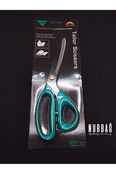 NURBAĞ DOKUMA GOLDEN WAY - STANINLESS STEEL 10 NOLU SCISSORS 00JL