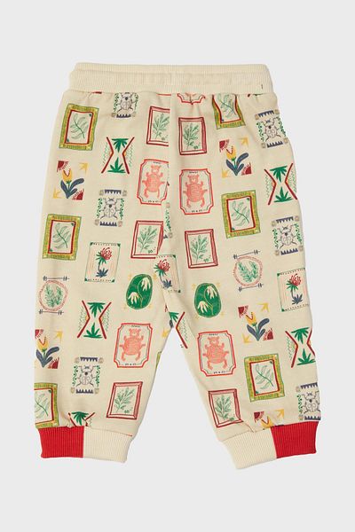 GB Baby BG Store بنطال رياضي منقوش للأطفال الرضع