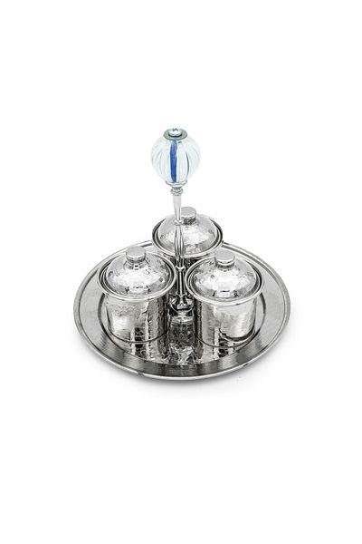 ANTEPSEPETİ SILVER PLATED RETAINED COPPER SPICE