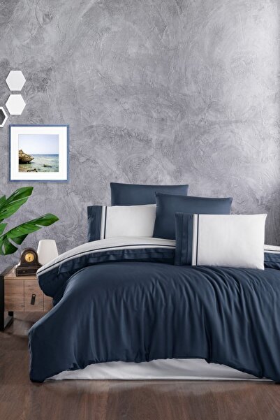 DENİZLİ ÇEYİZ First Choice Deluxe Satin Duvet Cover Set Groovy