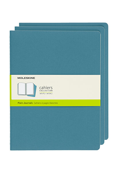 Moleskine Caiet XL 3 bucăți, fără linii, 19x25cm