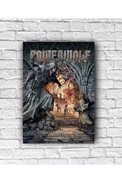 icase Poster Powerwolf, muzički koncept, dekorativna slika (19x28 cm)