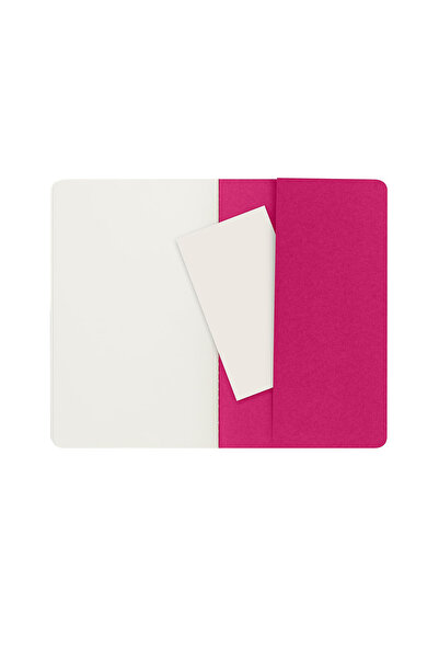 Moleskine Cahier Large 3-Piece Unlined Notepad, 13x21cm