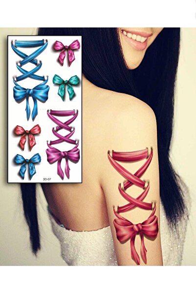 BP Tattoo 3 Boyutlu Kurdele Dövme