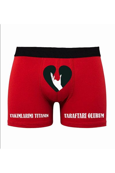 TexKid Designed Men's Man Boxers - Let's Be Suited and Rounded