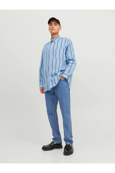 Jack & Jones Τζιν Jack Jones JJICHRIS JJORIGINAL με χαλαρή εφαρμογή