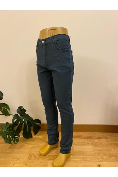 Gruva Men's Regular Fit Tube Leg Lycra Flexible Jeans Dark Blue