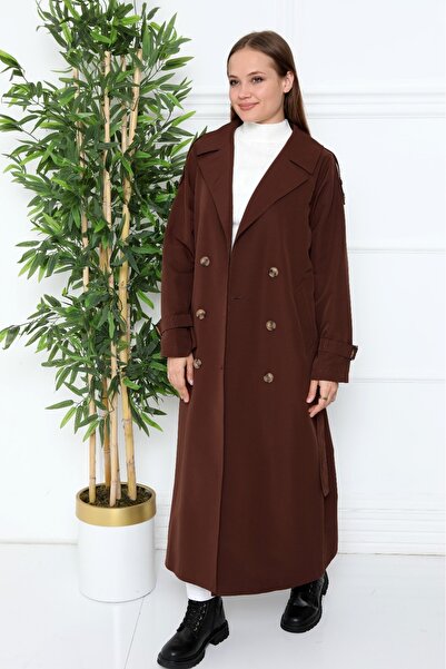 Wazze Su İtici Oversize Reglan Kol Trençkot