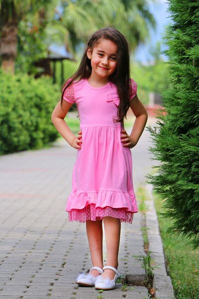 ABİYEKİDS Rochie pentru copii de zi cu zi pentru fete ABY126
