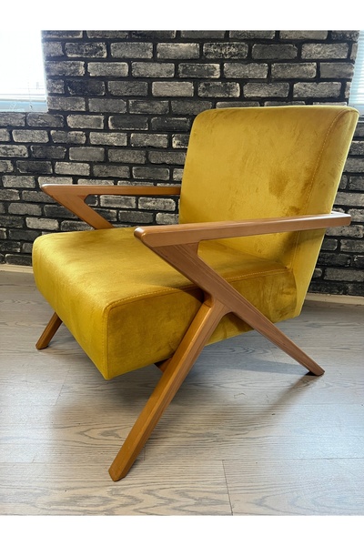 PUFHOME ATLAS Retro RUSTİK Berjer