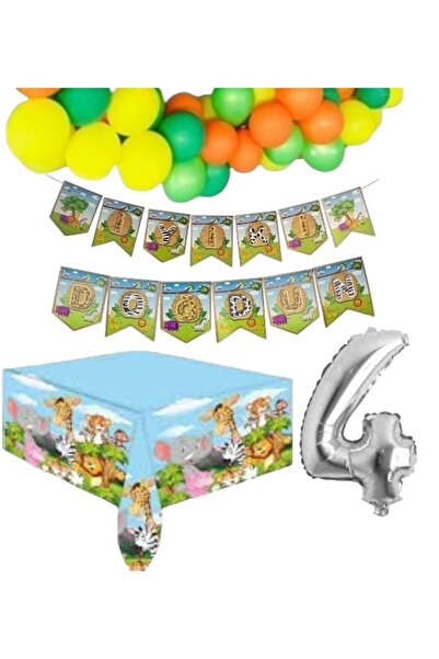 Azebu مجموعة زينة مفهوم عيد الميلاد بعمر 4 سنوات من سفاري