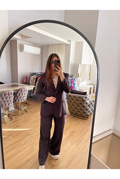 DesignWorld Haki Blazer Ceket Takım