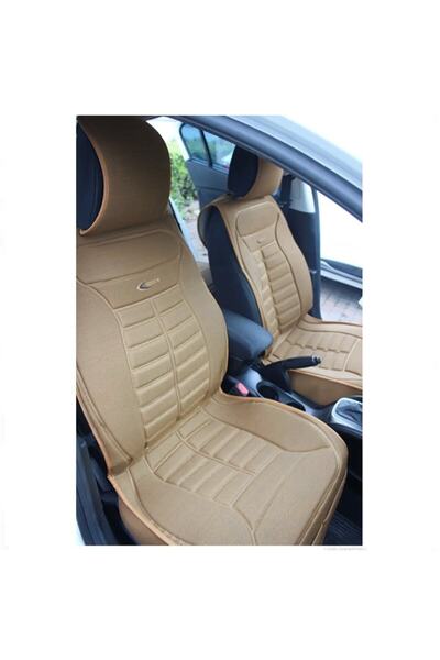 TROBUS Honda Crv 4 2012-2016 Kumaş Beşli Koltuk Minderi Terletmez Cepli Taba