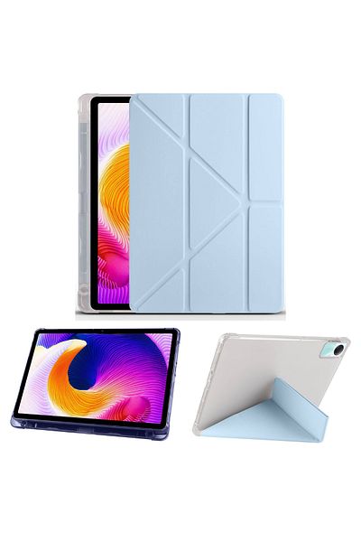 İncisoft Xiaomi Redmi Pad SE Compatible Case with Pen Compartment and Stand + Screen Protector + Pen Set of 3