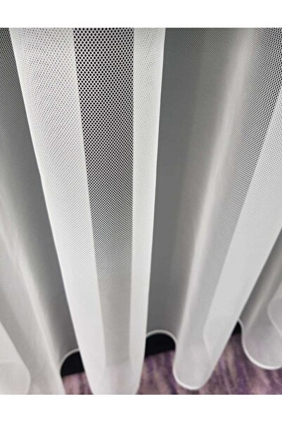 Basic Creation Grek Tül Perde Petek Zemin Ütü Sevmez Kurşunlu Her Odaya Uygun...