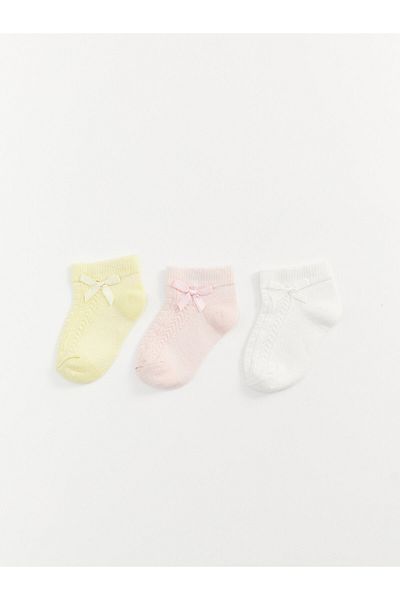LC Waikiki LCW baby Basic Baby Girl Sock Socks 3-pack