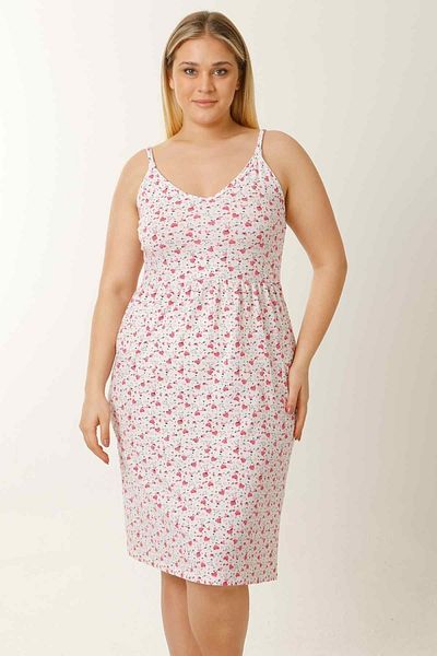 par lingerie pl CAMA DE NOAPTE LOHUSA DE MATERNITATE CU Șnur CU INIMII ALBA