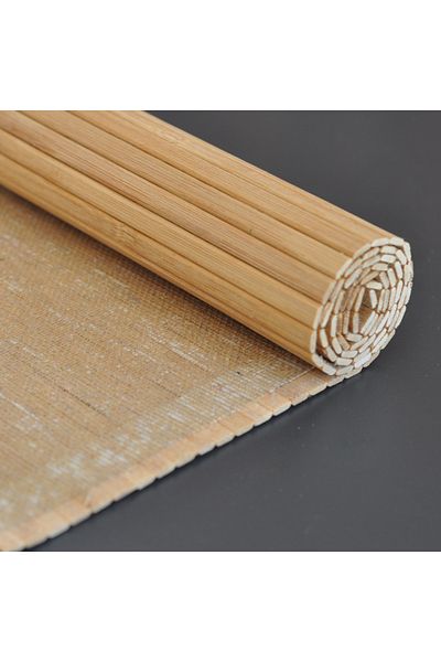 Berkfa Natural Bamboo Foldable Sofa Side Armrest Tray 65x37cm
