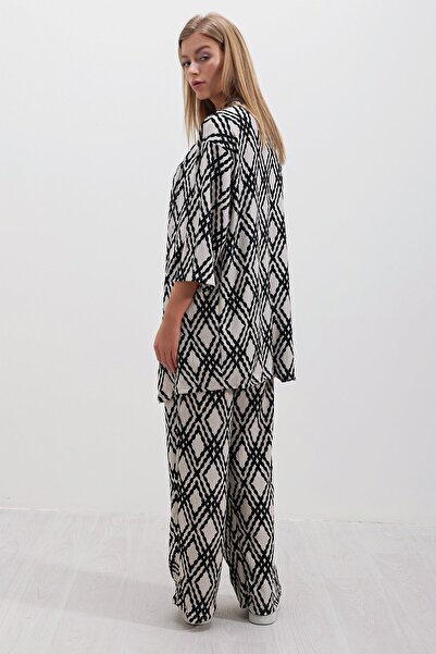 HAKKE Mintás kimonó készlet