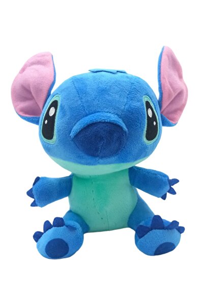 PopŞeker هدية مثالية لمحبي ليلو وستيتش من القطيفة مقاس 20 سمأزرق، كوب شفط