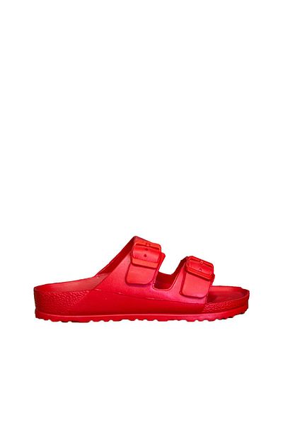 Akınal Bella Women's Double Buckle Summer Slippers