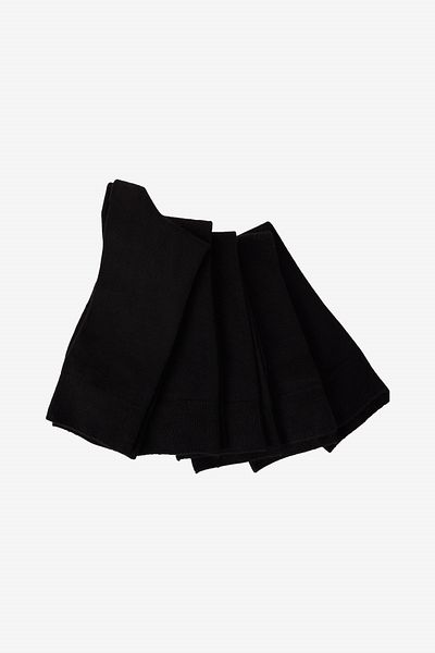 AC&Co / Altınyıldız Classics Schwarze 5-teilige Socken aus Baumwolle für Herren