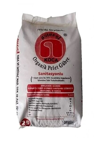 NATUREL 25 Kg Organik Tavuk Gübresi
