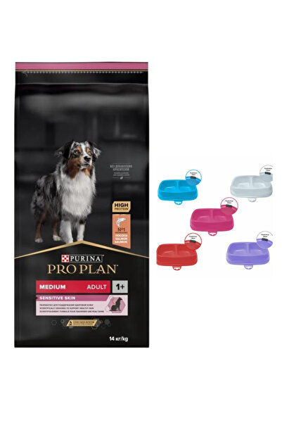 Pro Plan Pro Plan Adult Somonlu Medium Hassas Köpek Maması 14 Kg + Zampa Mama...