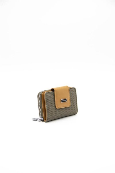 Silver Polo L.Haki - Camel Sp935 Portofel și suport carduri pentru femei