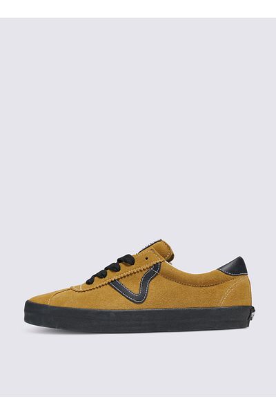 Vans Brown Men's Suede Lifestyle Shoes VN000CQR5QJ1 Sport Low
