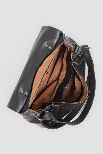 Jacquline Zd266 Shoulder Bag Black