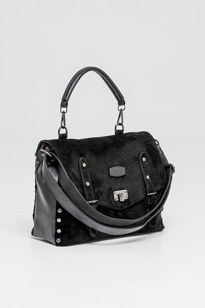 Jacquline Zd266 Shoulder Bag Black