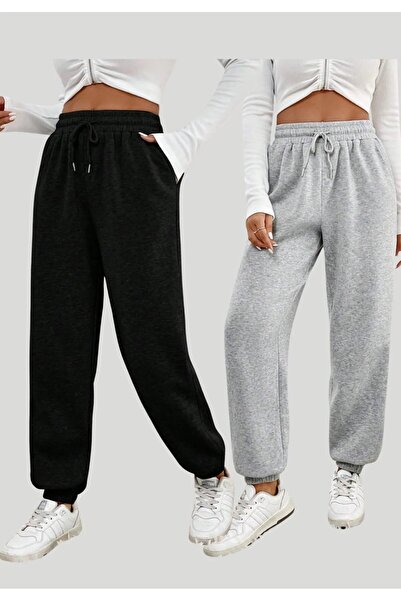 FİTGO Pantaloni de jogging din 2 piese, unisex, sezonier