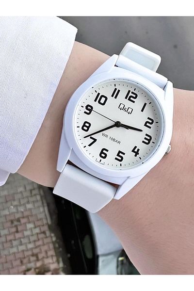 Q&Q Women's Waterproof Plastic Cord Wristwatch