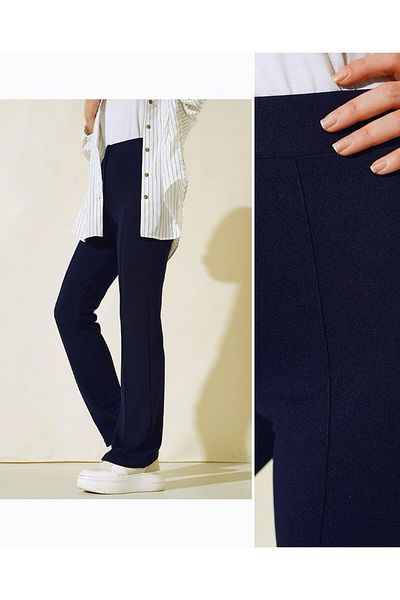 YILMAZBARMAZ pantaloni largi de dama din Lycra