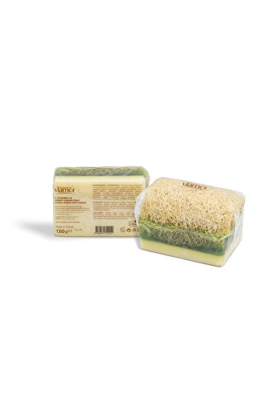 Vlamor صابون حليب اليقطين الطبيعي مع فيتامين C ومستخلص الليمون
